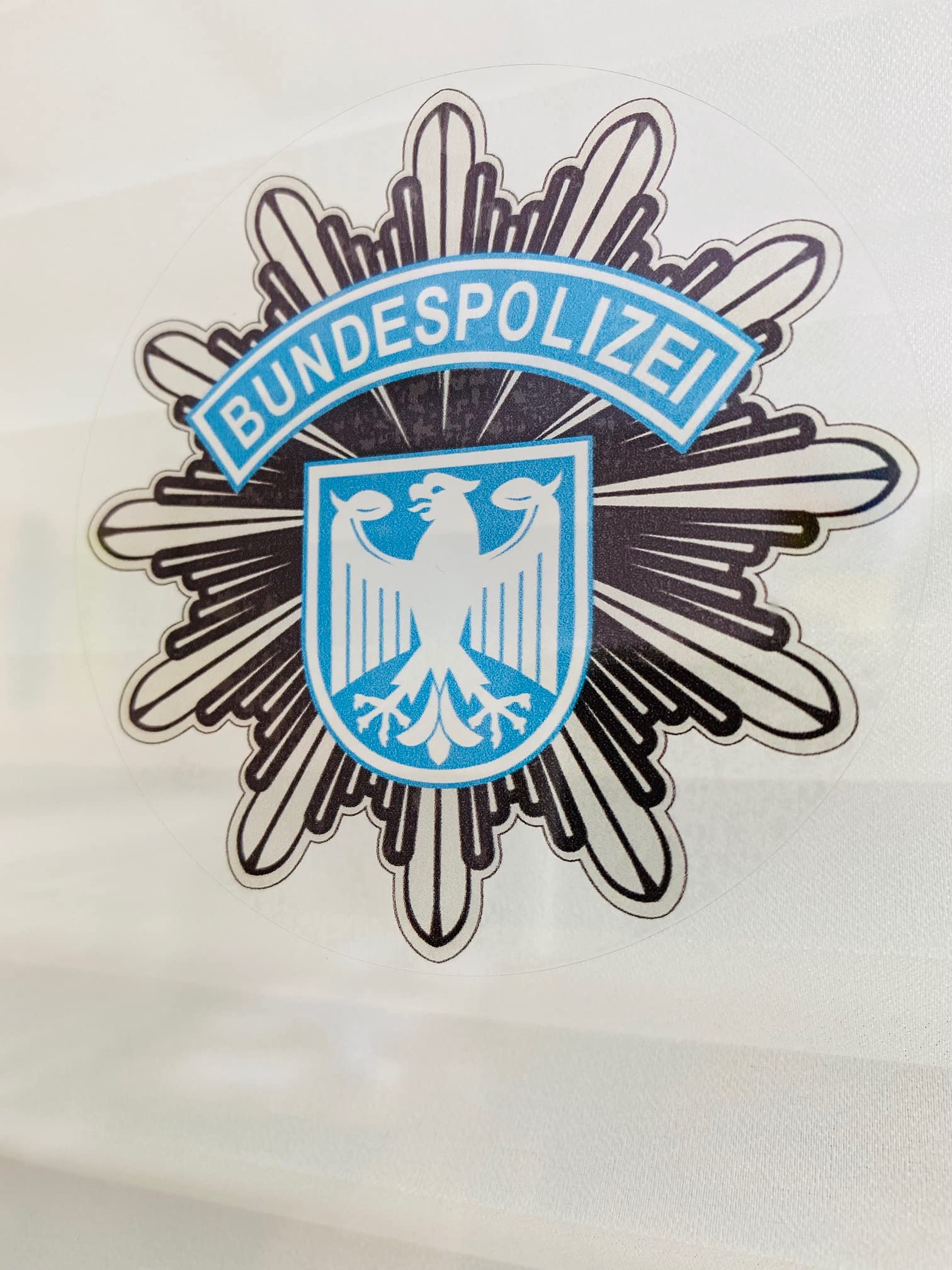 BUNDESPOLIZEI GdP Plakette DPolG Transparent Aufkleber Sticker innenklebend Tr05 BUNDESPOLIZEI GdP Plakette DPolG Transparent Aufkleber Sticker innenklebend Tr05 von Stickerverticker