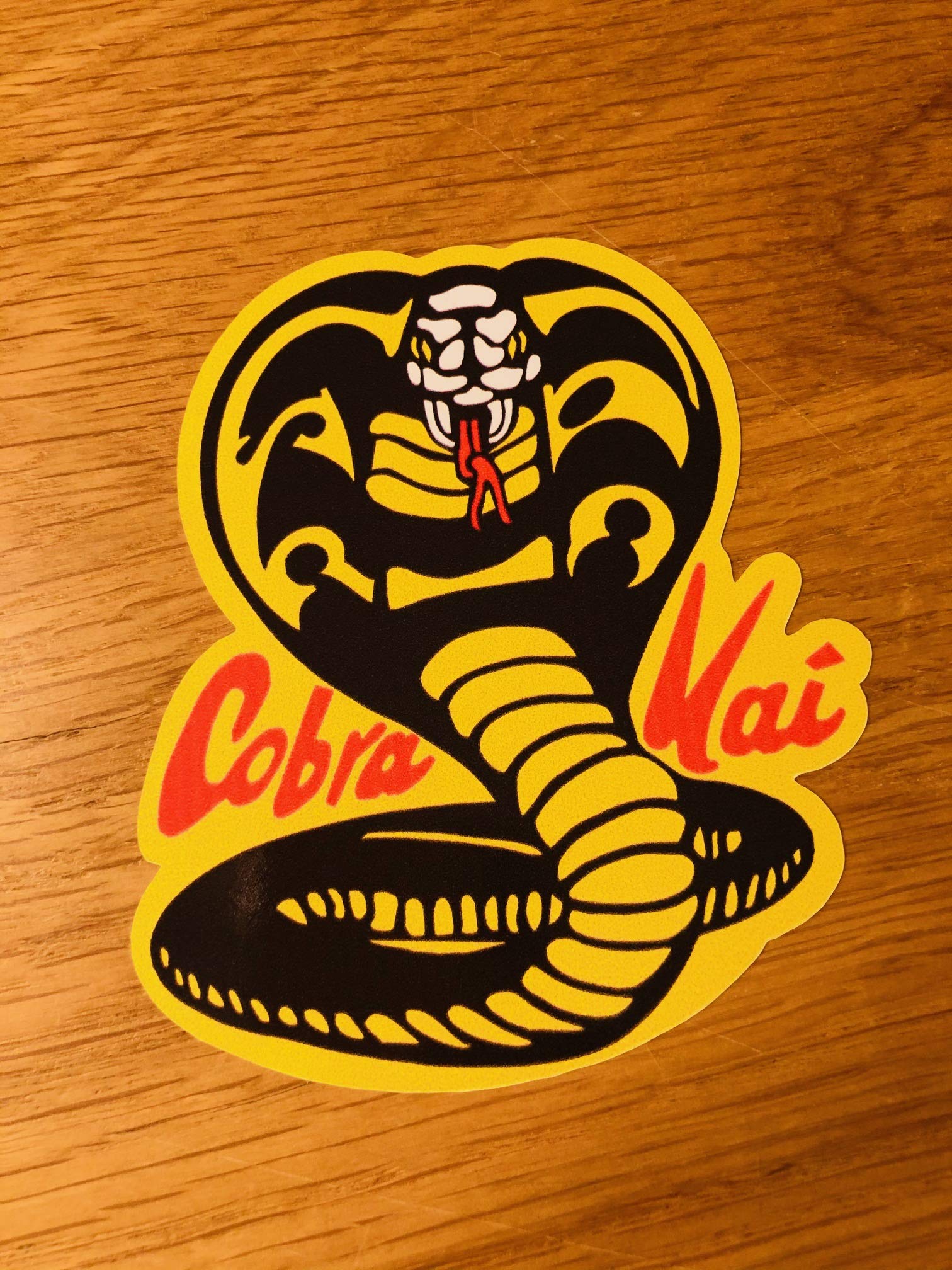 Cobra Kai Aufkleber Sticker Decal Karate Kid Strike First No Mercy Fans V2 Mi445 von Stickerverticker