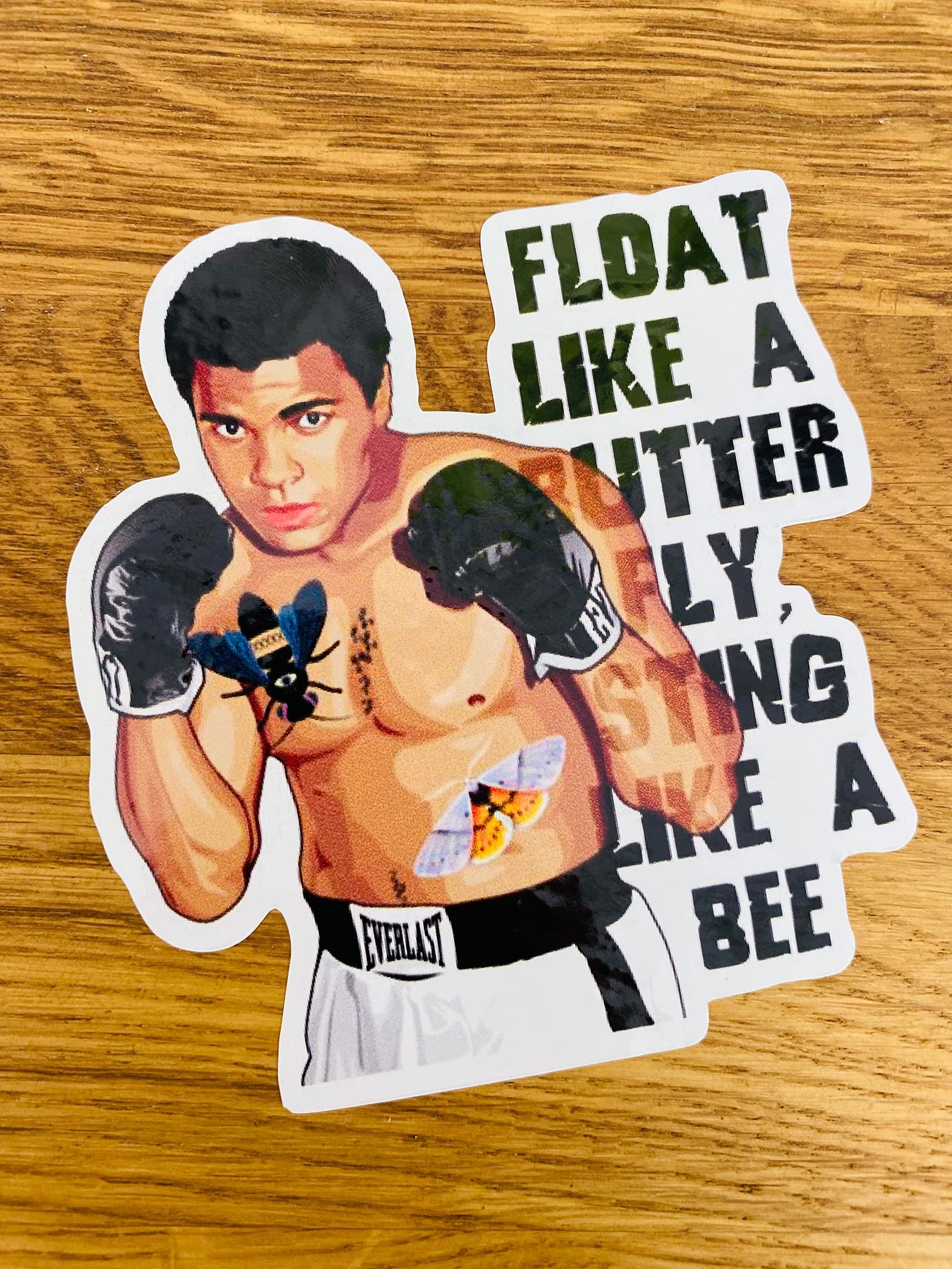 Float Like A Butterfly Aufkleber Sticker Muhammad Ali Boxing Boxen Sport Mi510 Float Like A Butterfly Aufkleber Sticker Muhammad Ali Boxing Boxen Sport Mi510 von Stickerverticker
