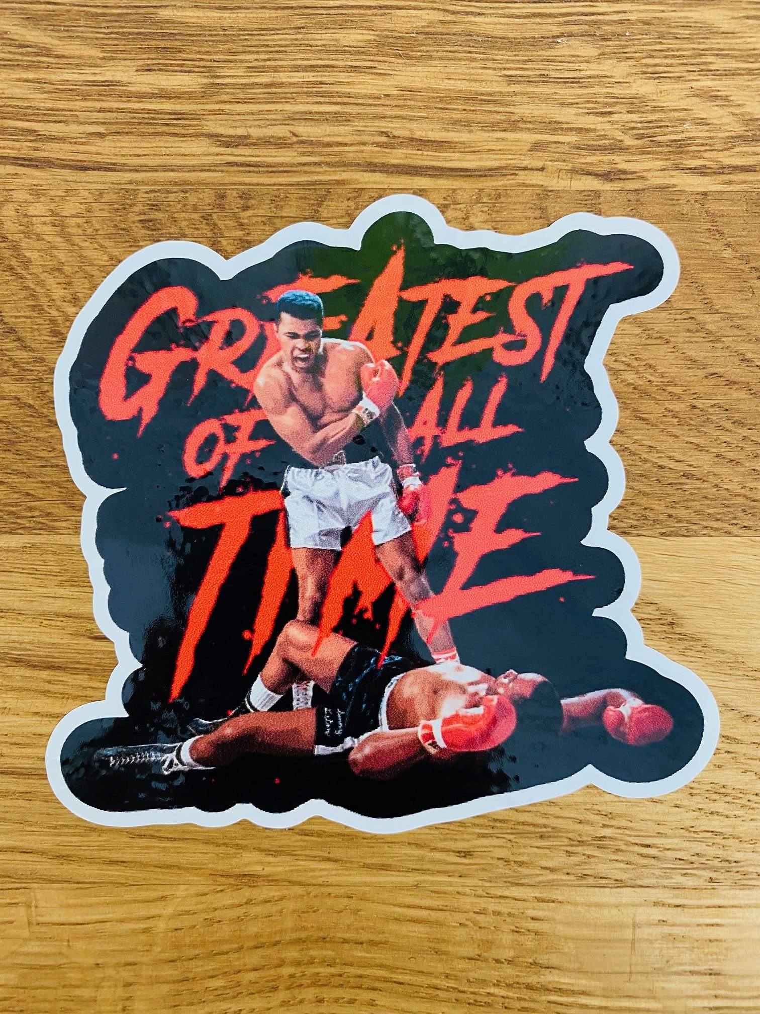 Greatest of All TIME Aufkleber Sticker Boxen Muhammad Ali Sport Kult Fight Mi512 von Stickerverticker
