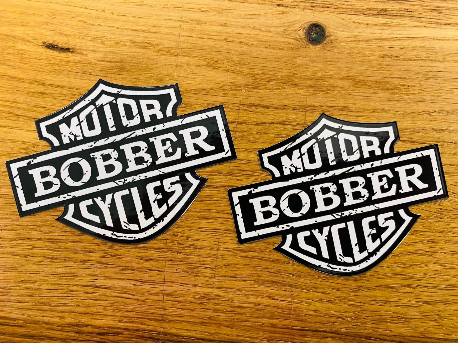 Motor Bobber Cycles Aufkleber Sticker Motorrad Bike Tuning Tank Decal Sport Se60 von Stickerverticker