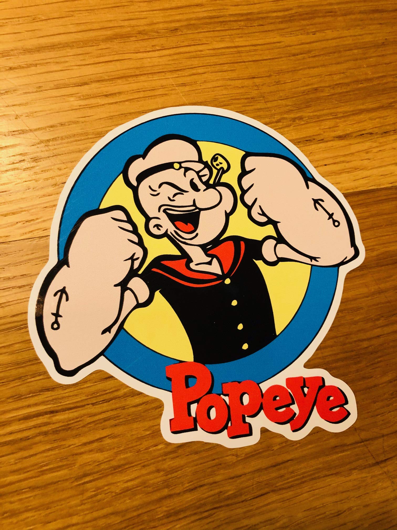 Popeye Aufkleber Sticker Spinat Comic Retro Kult TV Oldschool Low Deep OEM Mi485 Popeye Aufkleber Sticker Spinat Comic Retro Kult TV Oldschool Low Deep OEM Mi485 von Stickerverticker