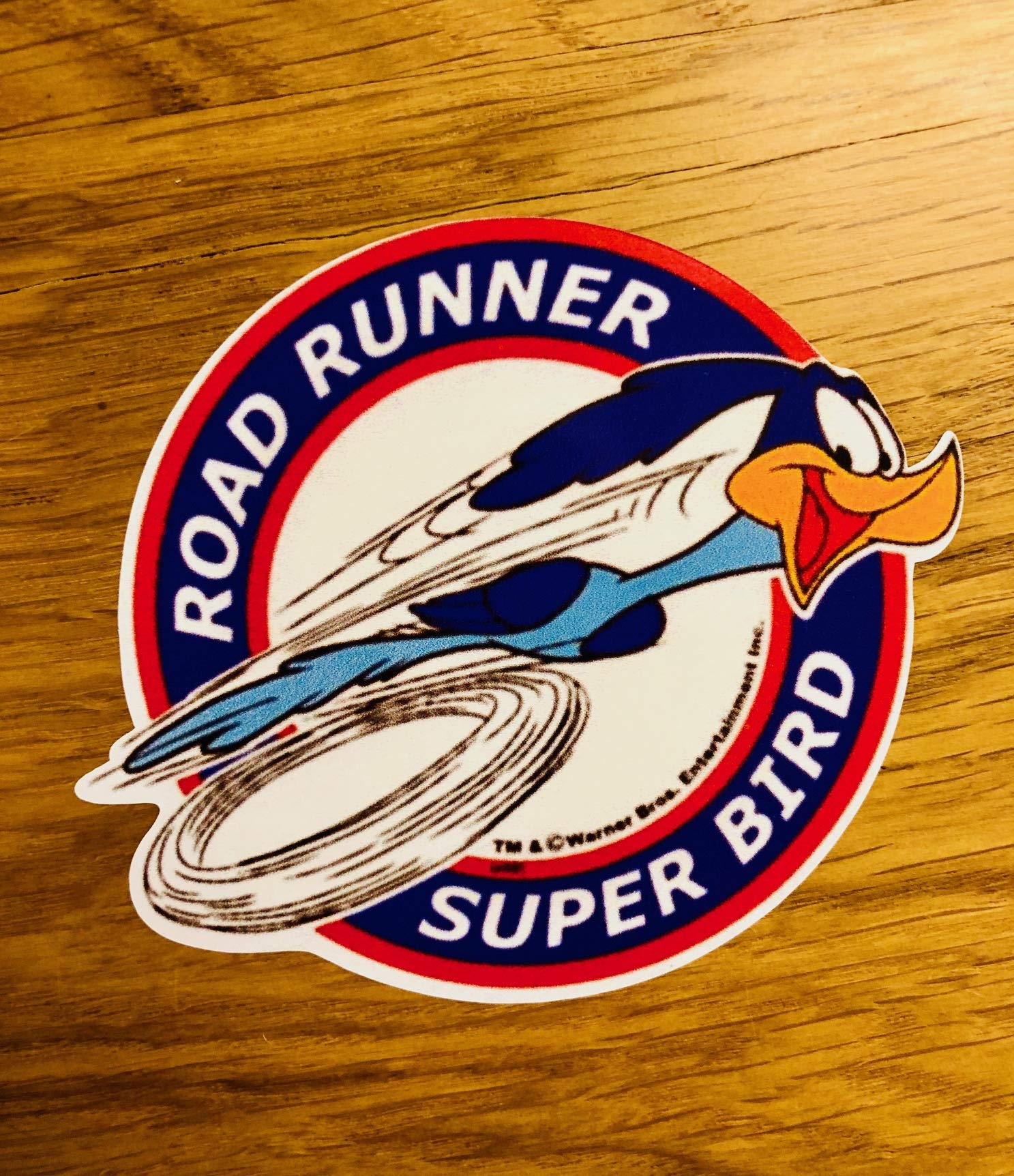 Road Runner SUPER Bird Aufkleber Sticker Coyote Plymouth Motorsport Fun V8 Mi091 von Stickerverticker