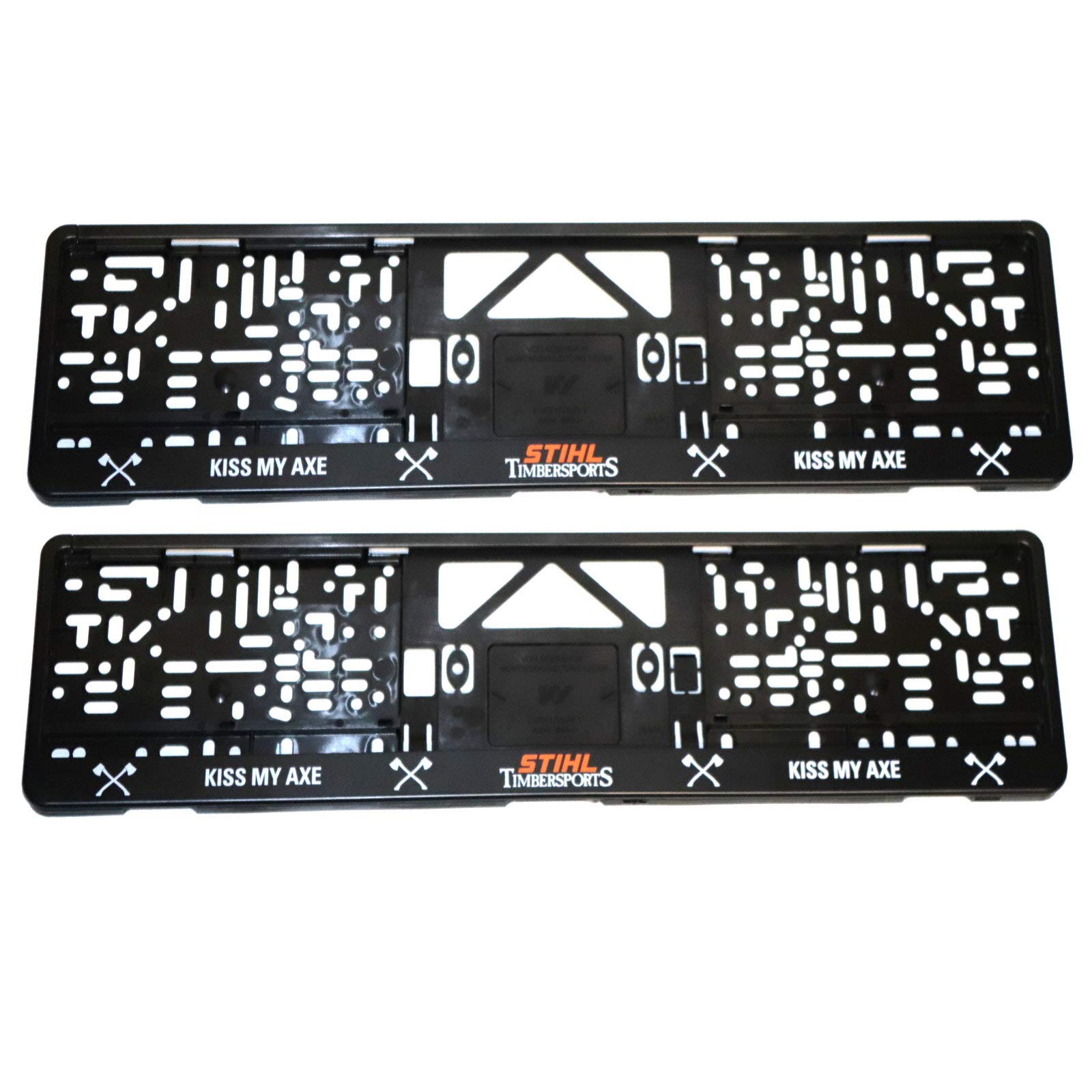 Stihl 04205600008 Kennzeichenhalter Timbersports Schwarz Stihl 04205600008 Kennzeichenhalter Timbersports Schwarz von Stihl