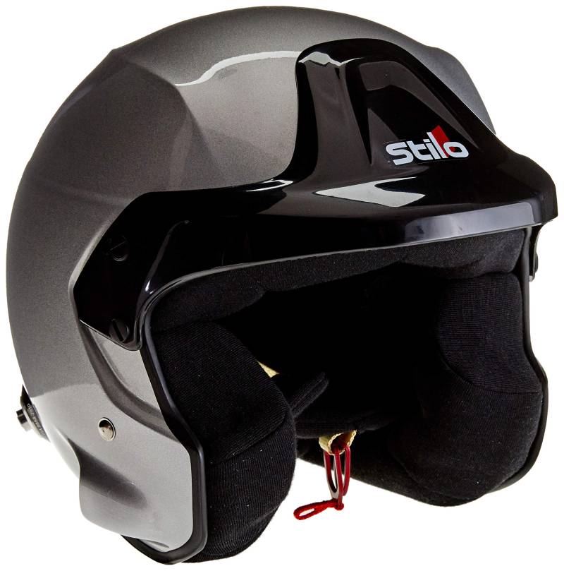 Stilo AA0110AF2M54(OUTLET) CASCO TROPHY DES JET READY-EXTERIOR GRIS/INTERIOR NEGRO T: 54 von Stilo