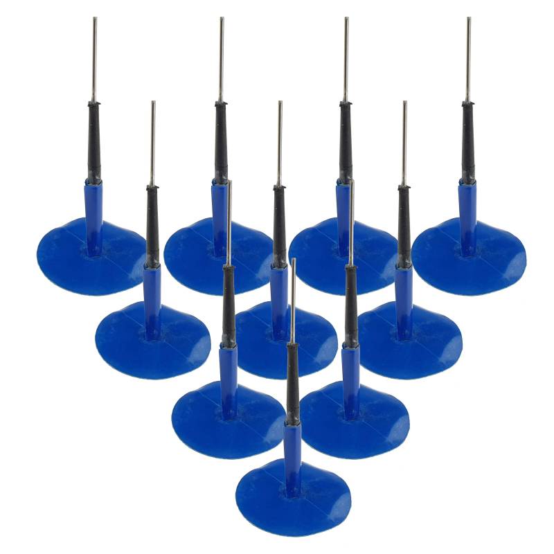 Stix Automotive Equipment 10x Reparaturkörper Reifenreparatur Gummi Reifenpilz mit Flicken SA6 (4 mm / 36 mm) Reifenpflaster von Stix