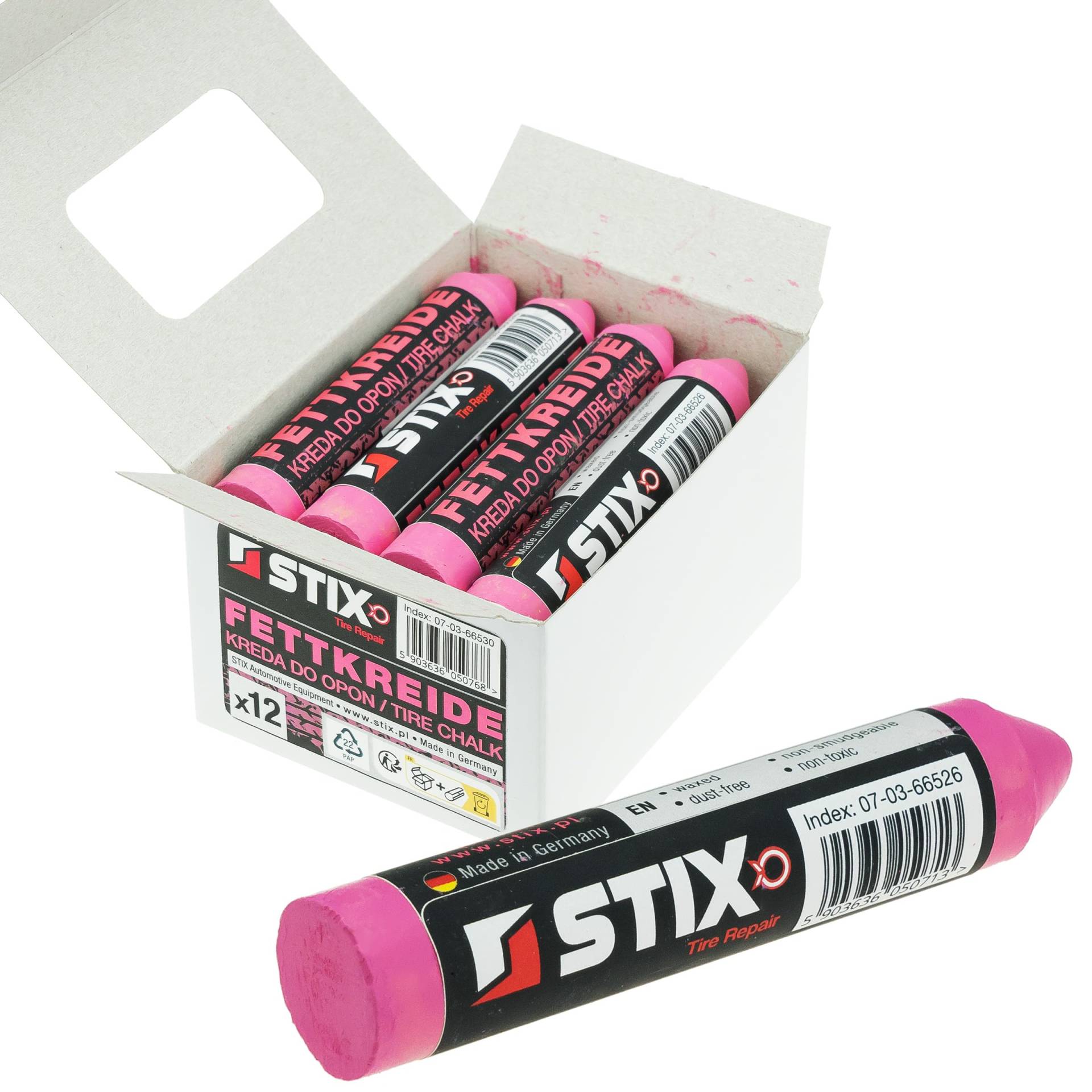 Stix Automotive Equipment 1x Reifenkreide Fettkreide Rosa Reifenkennzeichnung Marker Markierungskreide Stix Automotive Equipment 1x Reifenkreide Fettkreide Rosa Reifenkennzeichnung Marker Markierungskreide von Stix
