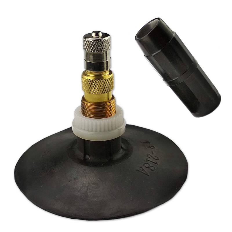Stix TR218A Traktor Schlauch Ventil Schlepper Ventil 50 mm Metallventil Reifen Rad von Stix