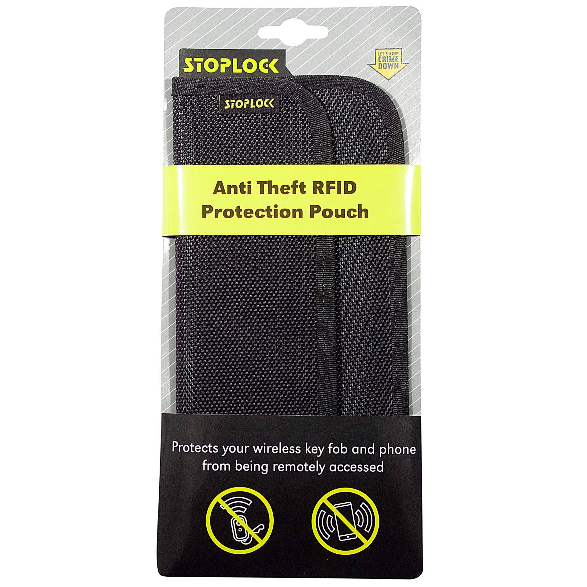Stoplock SS5433 RFID-Tasche, Schwarz, 192mm x 100mm x 9mm von Stoplock
