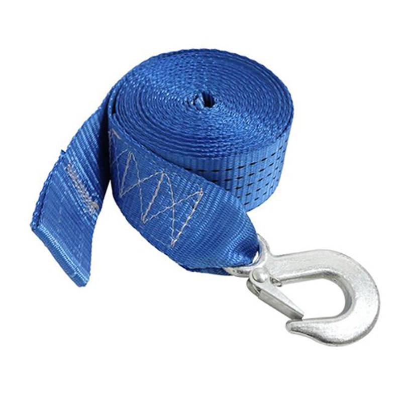 19.7/26.2/32.8ft Anhänger Winchriemen Mit Sicherheitshaken Für Schleppfahrzeuge Boote Ersatzstufe Schwerlastriemen von Storage Bag