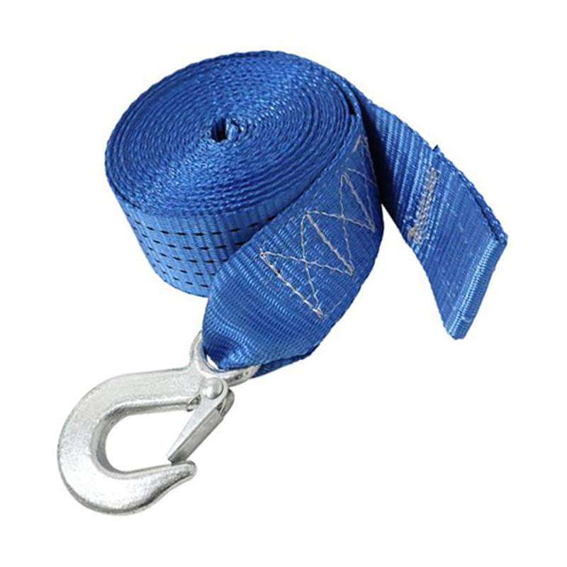 19.7/26.2/32.8ft Anhänger Winchriemen Mit Sicherheitshaken Für Schleppfahrzeuge Boote Ersatzstufe Schwerlastriemen von Storage Bag