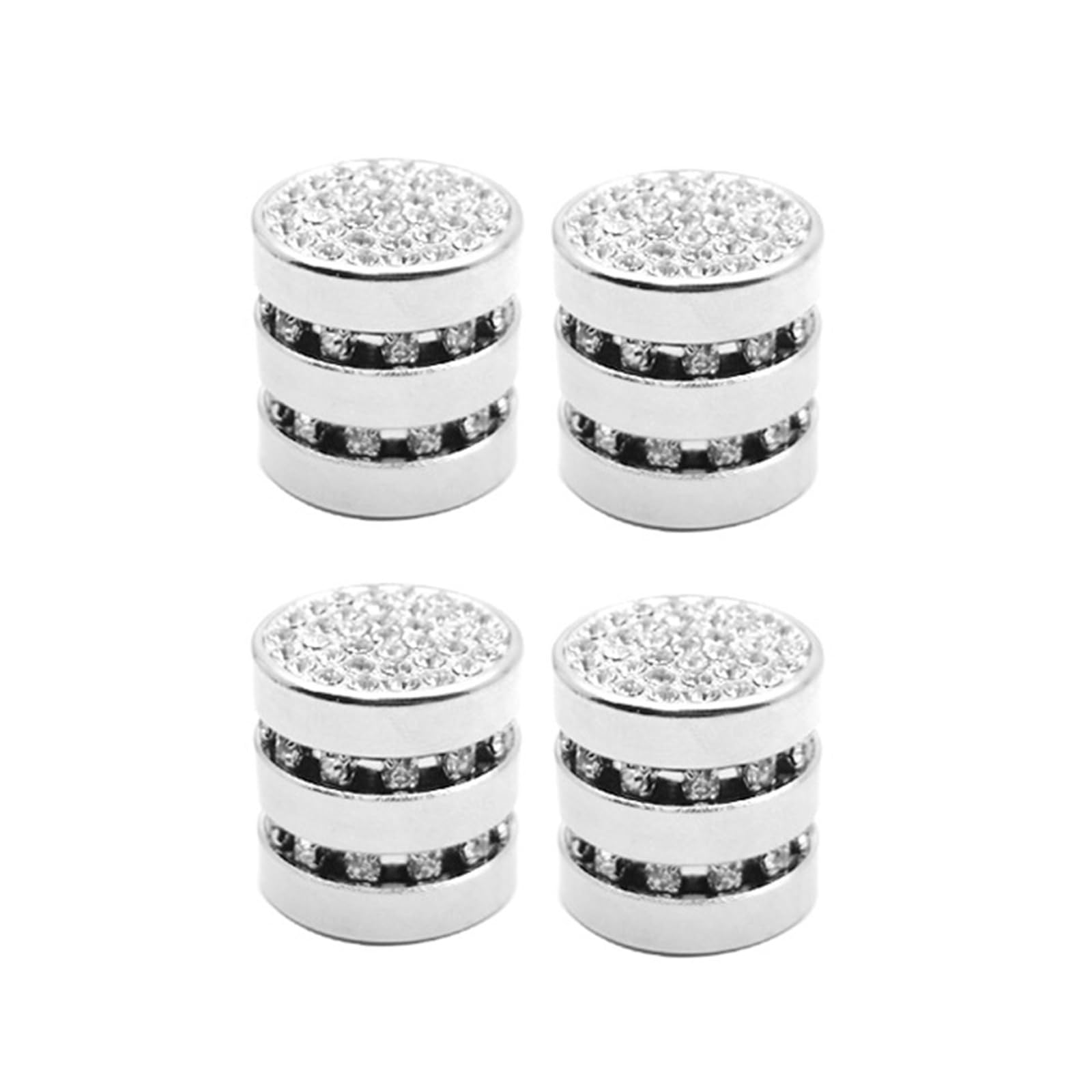 4pcs Innenausstattung Set Klimaanlage Und Taste Deckabdeckungen Startknopf Ringe Dekorative Trim Für Automobile Geeignet von Storage Bag