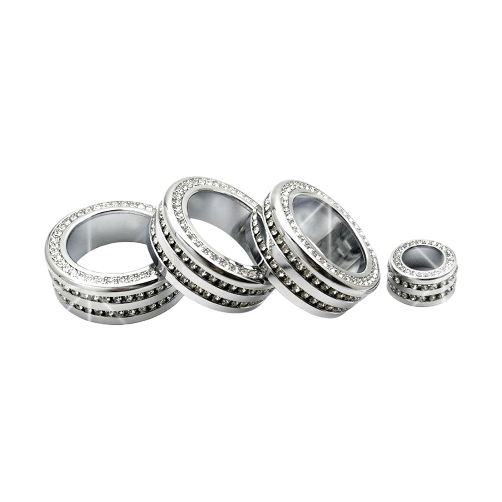 4pcs Innenausstattung Set Klimaanlage Und Taste Deckabdeckungen Startknopf Ringe Dekorative Trim Für Automobile Geeignet 4pcs Innenausstattung Set Klimaanlage Und Taste Deckabdeckungen Startknopf Ringe Dekorative Trim Für Automobile Geeignet von Storage Bag