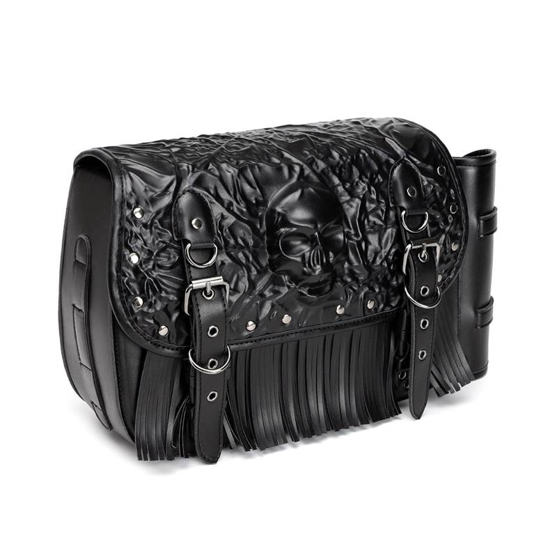 Schwanztasche Sitzbeutel Satteltaschen Gepäckbeutel Multifunktional PU Leder Helme Bag Aufbewahrungstasche von Storage Bag
