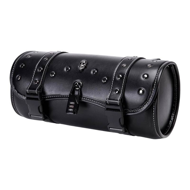 Storage Bag Motorradspeicherbeutel Sattelbag PU Leder Werkzeugtasche Gabel Gabel Vorne Gabel Täglich Pendelpendelstraße von Storage Bag
