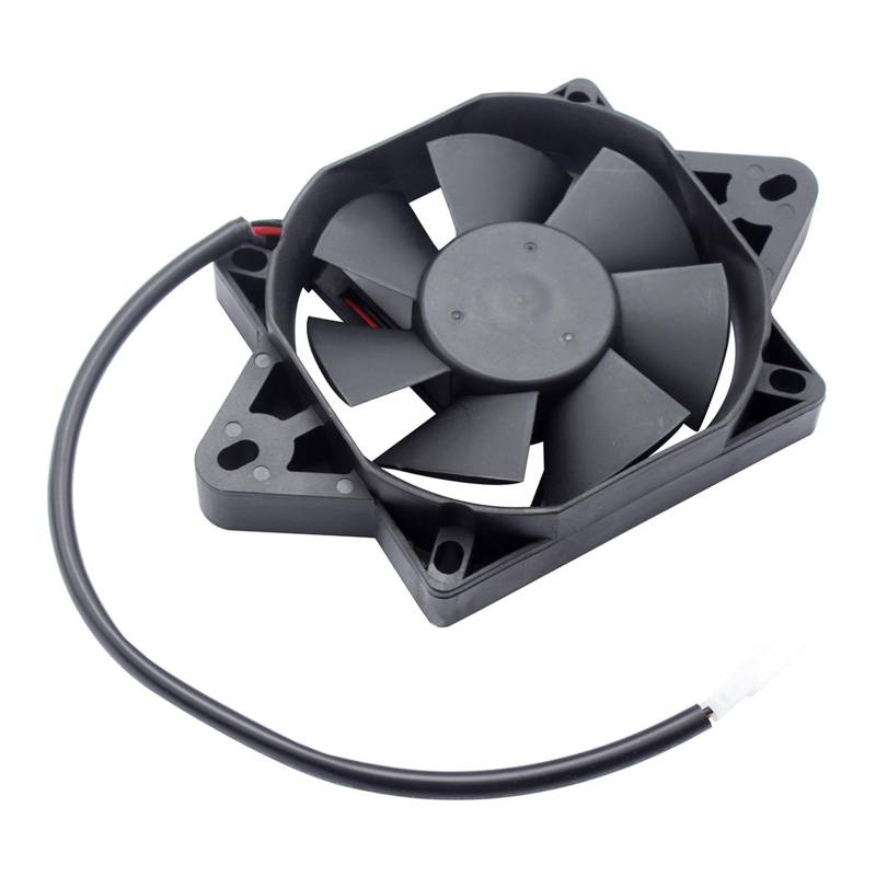 Storage Bag Universeller Motorradkühlerkühlventilator Strom Und Großes Luftvolumen Für 150cc-250cc Motor ATV Dirt Bike von Storage Bag