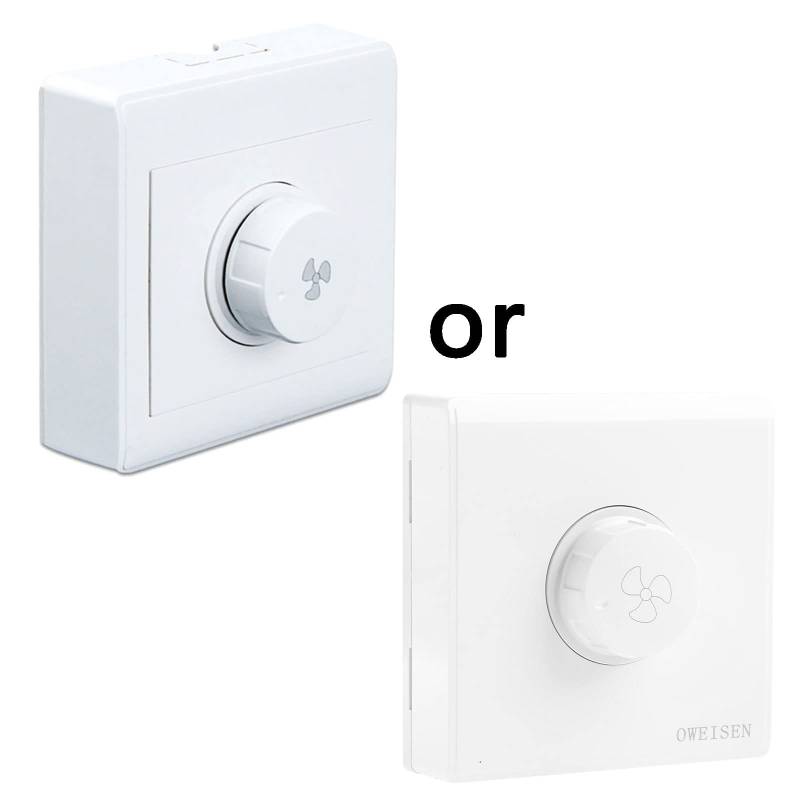 Variabler Lüftersteuerungsschalter Lüfter Stiefe Drehzahl Dimmer Einstellbarer Drehsteuerschalter Mechanischer Schalter von Storage Bag