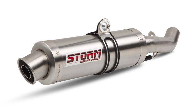 Sport Auspuff GP Storm by MIVV Edelstahl HONDA CBR 250 R Bj. 2011-2014 +ABE von Storm