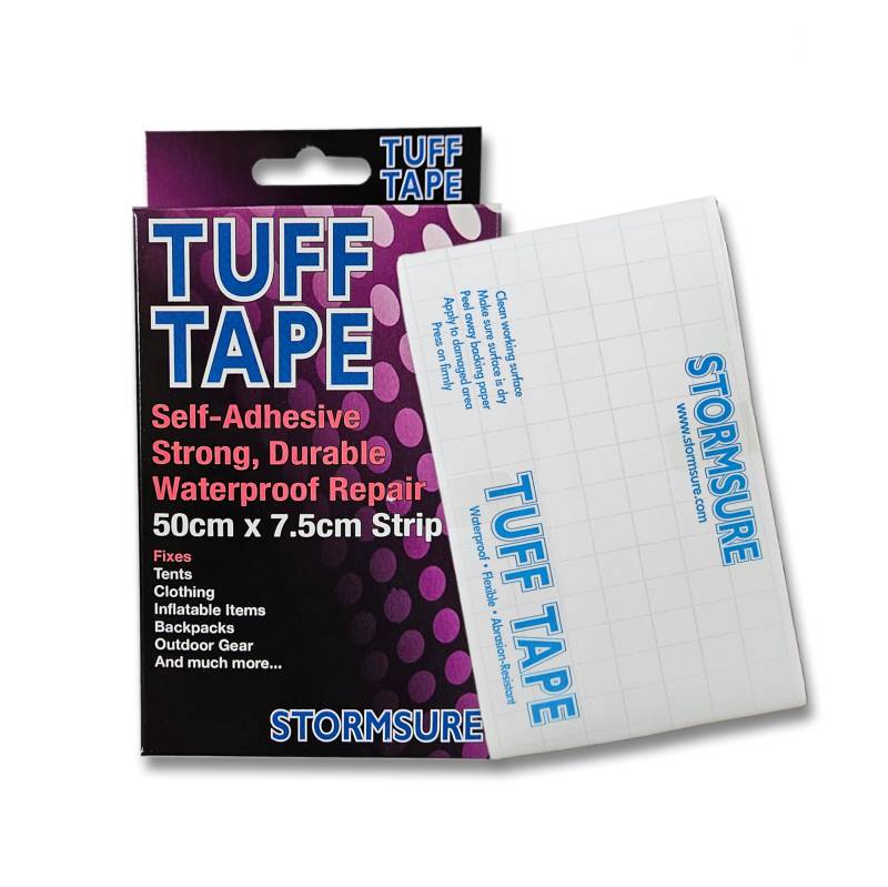 Stormsure TUFF Tape Reparatur 0,5m - Outdoor-Bekleidungsreparaturen, Selbstklebend, Wasserdicht, Flexibel von Stormsure