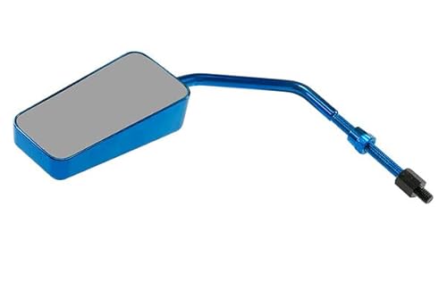 Spiegel STR8 F1-Style M8 Gewinde inkl. Adapter Linksgewinde universal blau von STR8