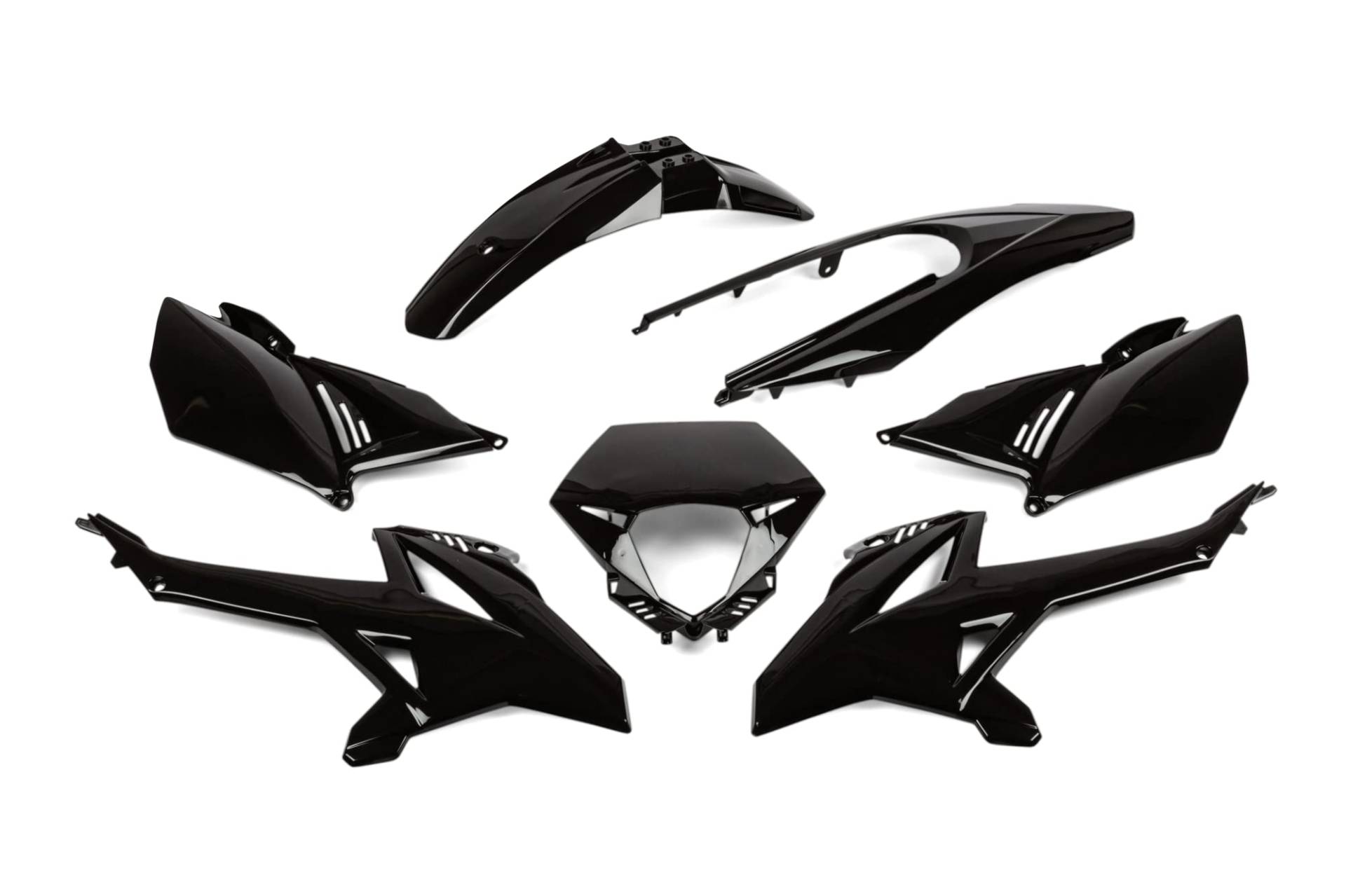 Verkleidungskit 7 Teile schwarz Beta RR 2012 - 2020 Verkleidungskit 7 Teile schwarz Beta RR 2012 - 2020 von Str8
