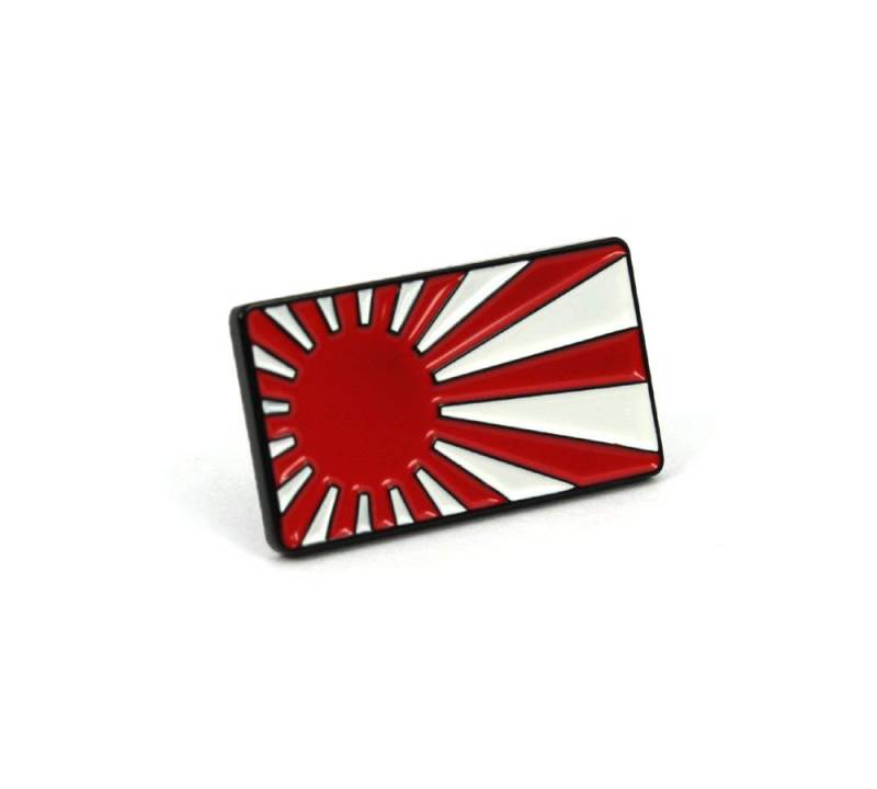 Streetculture Auto, Motorsport & Tuning Anstecknadeln - Accessories Zubehör Badge Pin Badges JDM Racing Airride Wakaba (Japan Flag) von Streetculture