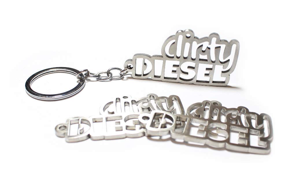 Streetculture Dirty Diesel - Kult Metall Schlüsselanhänger - Dieselskandal Schmutziger Diesel von Streetculture