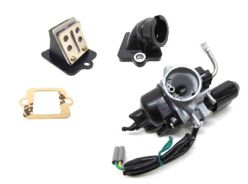 17,5mm PHVA PHVN Tuning Vergaser Set Ansaugstutzen Membranblock passend für Piaggio Sfera TPH NRG Zip, Gilera Runner, Derbi, Vespa ET2 LX 50 17,5mm PHVA PHVN Tuning Vergaser Set Ansaugstutzen Membranblock passend für Piaggio Sfera TPH NRG Zip, Gilera Runner, Derbi, Vespa ET2 LX 50 von Streetparts 24