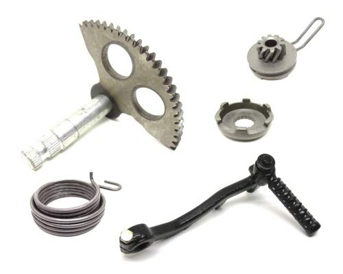 Kickstarterritzel Kickstarterwelle Kickstarter Reparatur Satz passend für Aerox, MBK Nitro Minarelli von Streetparts 24