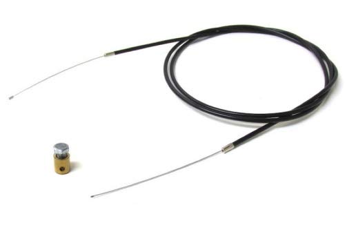 Universal Seilzug Nippel Hülle Gaszug 2 Meter kürzbar passend für Roller/Moped Universal Seilzug Nippel Hülle Gaszug 2 Meter kürzbar passend für Roller/Moped von Streetparts 24
