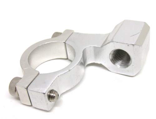 Universal Spiegel Halter Befestigung Halterung Lenkerklemme Spiegelklemme CNC M8 Roller Motorrad Mofa Moped Mokick von Streetparts 24