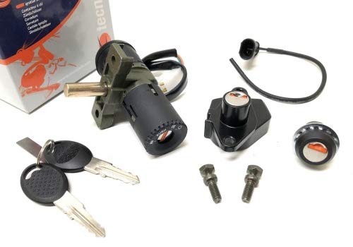 Zündschloss Schlosssatz passend für Aprilia SR 50 R Factory (05-, Piaggio Injection) von Streetparts 24