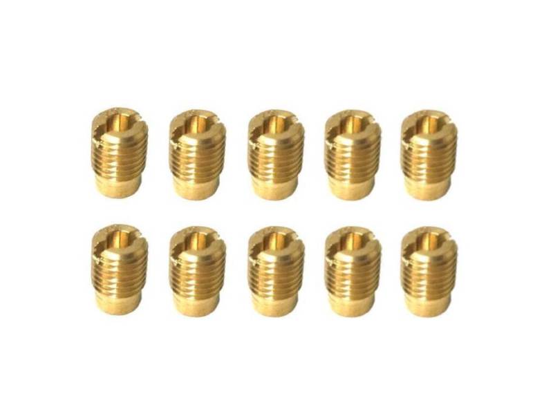 10x Hauptdüse M5 Düsen Set 48-66 passend für Yamaha FS1 – Zur Optimierung für Mikuni Vergaser (kurze Version) von Streetparts24