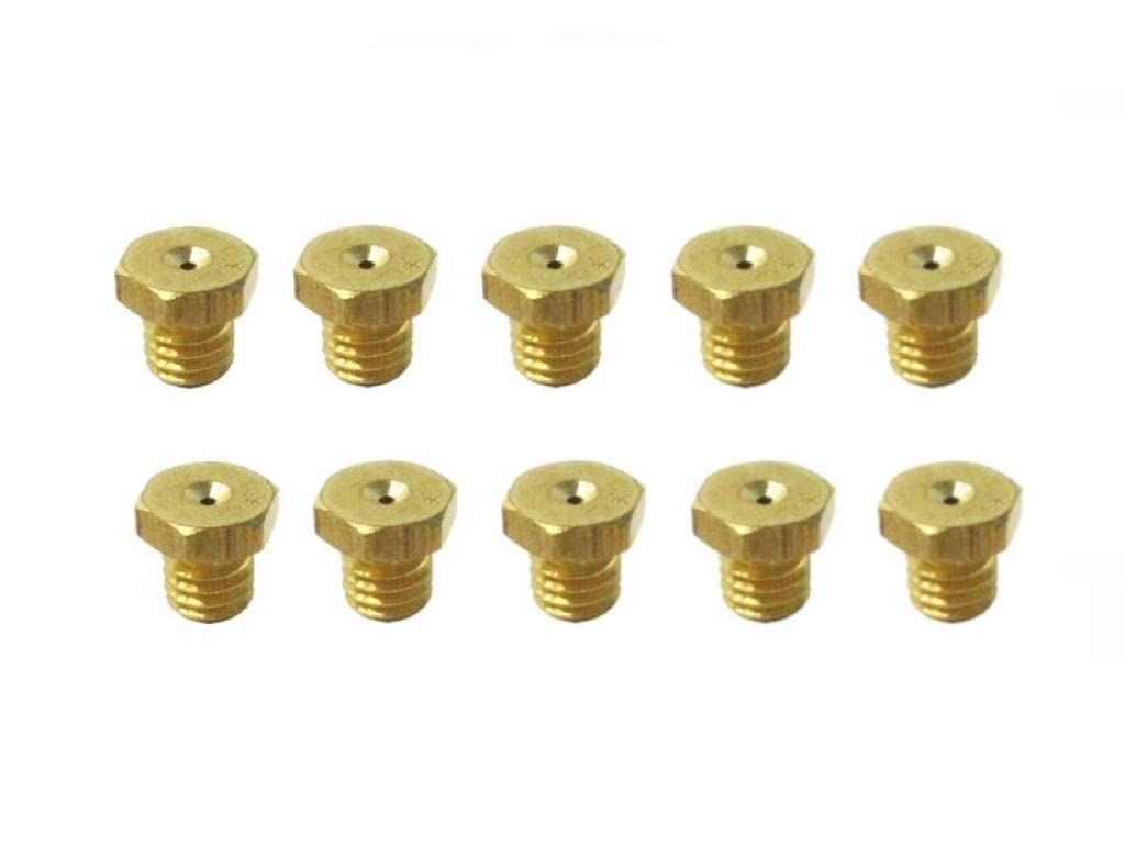 10x Hauptdüse M6 Düse 76-94 passend für Zündapp, Hercules, Kreidler – Für Bing 19, 20, 21 Vergaser – 10-teiliges Set 10x Hauptdüse M6 Düse 76-94 passend für Zündapp, Hercules, Kreidler – Für Bing 19, 20, 21 Vergaser – 10-teiliges Set von Streetparts24