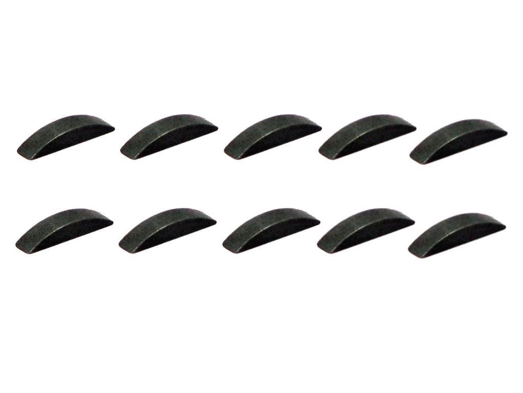 10x Polradkeil/Zündkeil 3x5x12,3 mm passend für Piaggio Vespa Ciao, Bravo, Si, Grillo, Boxer – Keil für Polrad & Kurbelwelle – Mofa & Moped Reparatur-Set von Streetparts24