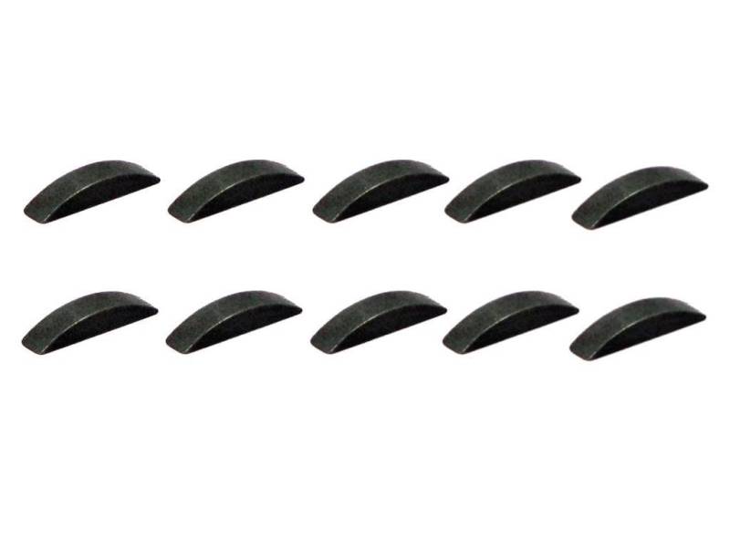 10x Polradkeil/Zündkeil 3x5x12,3 mm passend für Piaggio Vespa Ciao, Bravo, Si, Grillo, Boxer – Keil für Polrad & Kurbelwelle – Mofa & Moped Reparatur-Set von Streetparts24