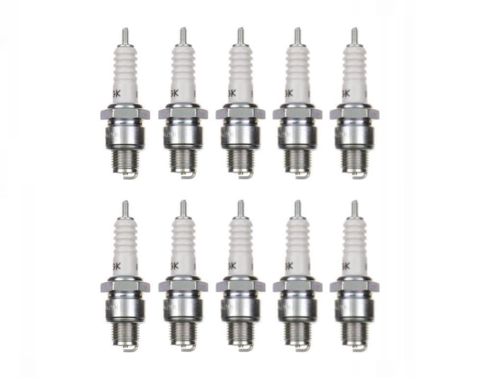 10x Zündkerze B7HS Zündkerzen Set 10 Stück 10er Pack für Motorrad/Roller kompatibel für: 0241245580 0241245602 0241245658 0242245517 W225T1 W3AC W4C3 W5A W5AC W5AP WR5AC WR5AP stk 7528 7532 von Streetparts24