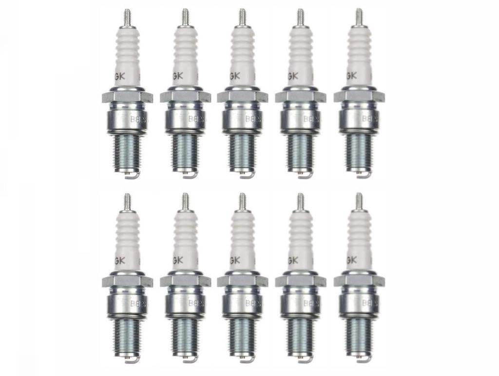10x Zündkerze B8ES Zündkerzen Set 10 Stück 10er Pack passend für Motorrad/Roller kompatibel passend für: 0241248534 0241248538 0241248543 W240T2 W250T2 W260T20 W3C W3CC W4C W4C1 W4CC W4CPX 10x Zündkerze B8ES Zündkerzen Set 10 Stück 10er Pack passend für Motorrad/Roller kompatibel passend für: 0241248534 0241248538 0241248543 W240T2 W250T2 W260T20 W3C W3CC W4C W4C1 W4CC W4CPX von Streetparts24