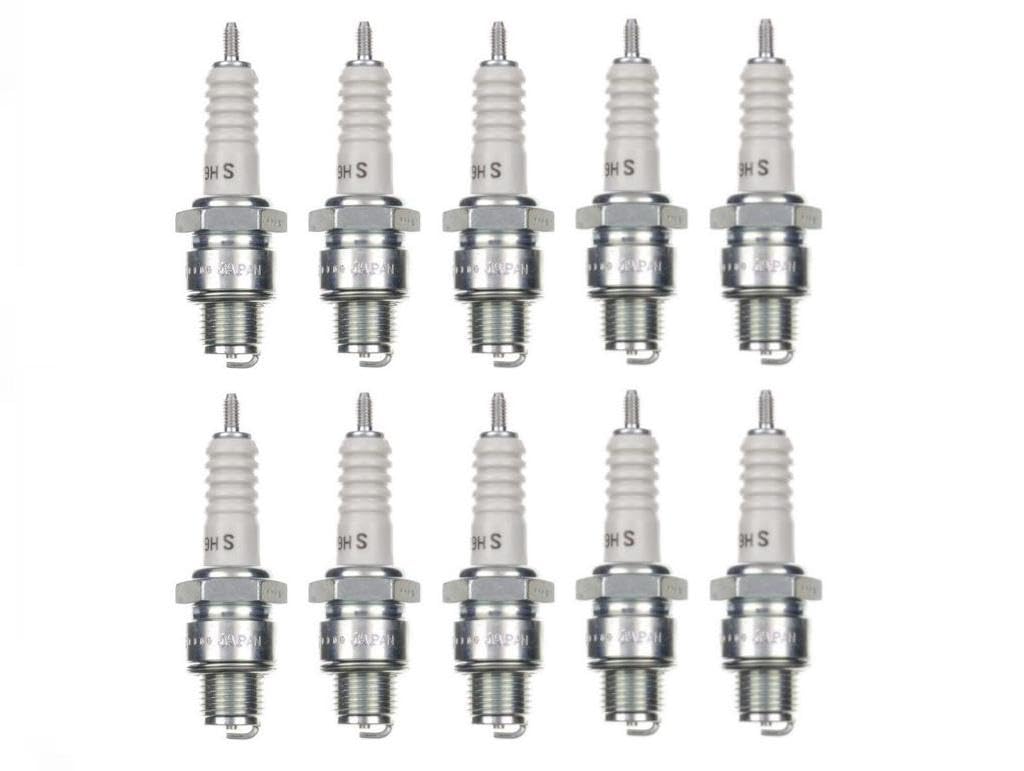 10x Zündkerze B9HS Zündkerzen Set 10 Stück 10er Pack passend für Motorrad/Roller kompatibel passend für: 0241260507 W2A W2AC W300T1 W3AC 821 L77J L77JC4 L78C L82C 10x Zündkerze B9HS Zündkerzen Set 10 Stück 10er Pack passend für Motorrad/Roller kompatibel passend für: 0241260507 W2A W2AC W300T1 W3AC 821 L77J L77JC4 L78C L82C von Streetparts24