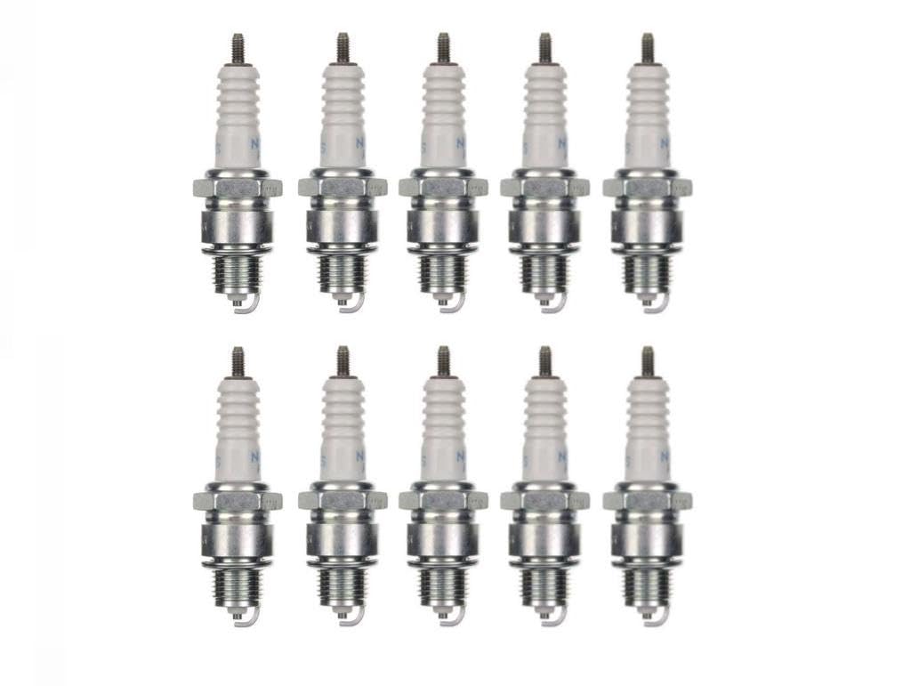 10x Zündkerze BPR7HS Zündkerzen Set 10 Stück 10er Pack passend für Motorrad/Roller kompatibel passend für: W225T7 QL78YC5939 QL78YC-5939 W22FPR W22FPR-U AP2BEN000088 10x Zündkerze BPR7HS Zündkerzen Set 10 Stück 10er Pack passend für Motorrad/Roller kompatibel passend für: W225T7 QL78YC5939 QL78YC-5939 W22FPR W22FPR-U AP2BEN000088 von Streetparts24