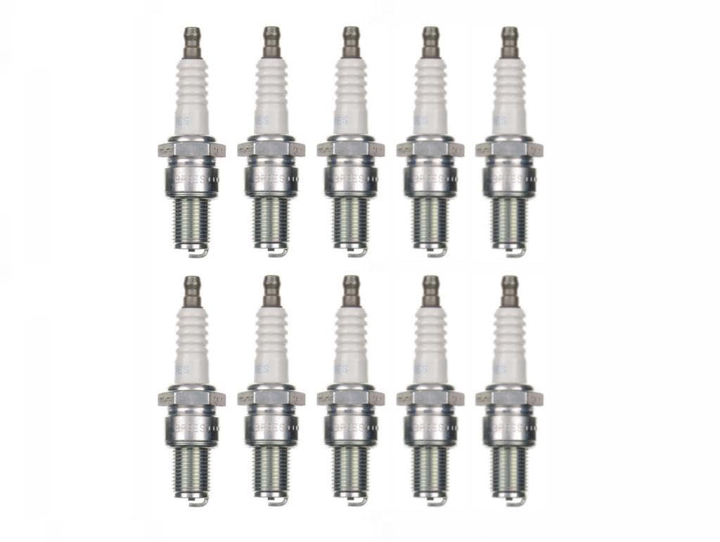 10x Zündkerze BR8ES Zündkerzen Set 10 Stück 10er Pack für Motorrad/Roller kompatibel für: 0242250503 W4CC WR4CC WR4CP WR5CC 818 8902 OE108 von Streetparts24