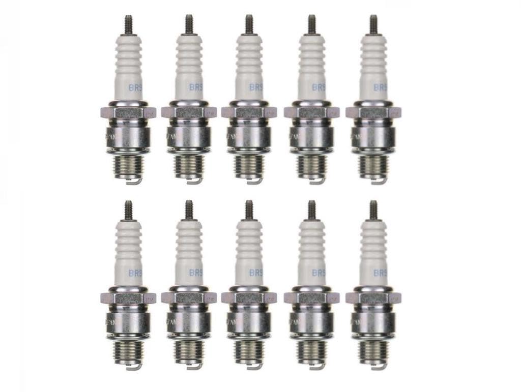10x Zündkerze BR9HS Zündkerzen Set 10 Stück 10er Pack passend für Motorrad/Roller kompatibel passend für BR9HS WR2AC W27FSR 10x Zündkerze BR9HS Zündkerzen Set 10 Stück 10er Pack passend für Motorrad/Roller kompatibel passend für BR9HS WR2AC W27FSR von Streetparts24