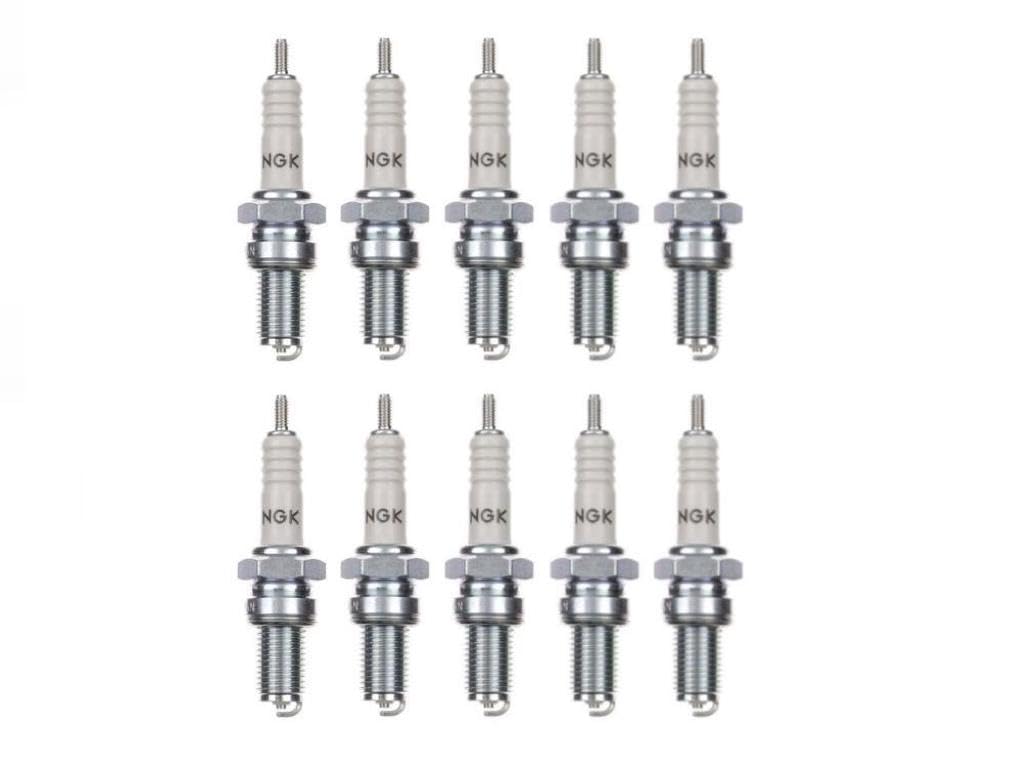 10x Zündkerze D7EA Zündkerzen Set 10 Stück 10er Pack passend für Motorrad/Roller kompatibel passend für: L 24 W 98069-57717 98069-57717-00 98069-57717-02 10x Zündkerze D7EA Zündkerzen Set 10 Stück 10er Pack passend für Motorrad/Roller kompatibel passend für: L 24 W 98069-57717 98069-57717-00 98069-57717-02 von Streetparts24
