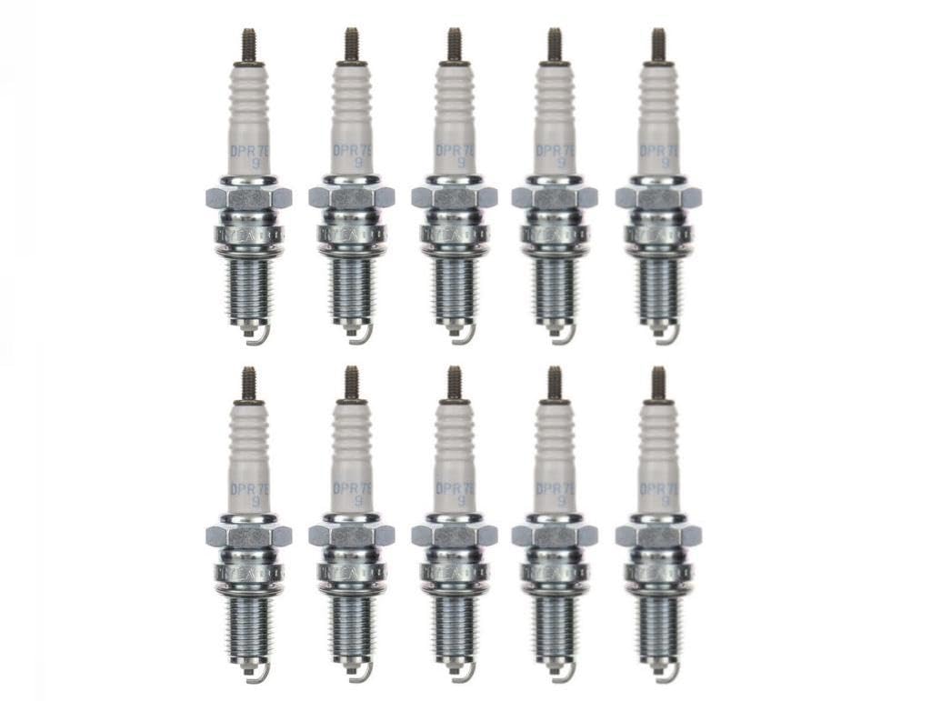 10x Zündkerze DPR7EA-9 Zündkerzen Set 10 Stück 10er Pack passend für Motorrad/Roller kompatibel passend für XR5DC XR7LDC, P-RA7HC RA2HC RA6Y RA6YC RA8HC RA8Y, X22EPR-U9 X22EPRU9 X24EPRU9 X27EPRU9 10x Zündkerze DPR7EA-9 Zündkerzen Set 10 Stück 10er Pack passend für Motorrad/Roller kompatibel passend für XR5DC XR7LDC, P-RA7HC RA2HC RA6Y RA6YC RA8HC RA8Y, X22EPR-U9 X22EPRU9 X24EPRU9 X27EPRU9 von Streetparts24