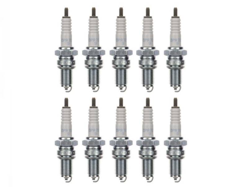 10x Zündkerze DPR7EA-9 Zündkerzen Set 10 Stück 10er Pack passend für Motorrad/Roller kompatibel passend für XR5DC XR7LDC, P-RA7HC RA2HC RA6Y RA6YC RA8HC RA8Y, X22EPR-U9 X22EPRU9 X24EPRU9 X27EPRU9 von Streetparts24