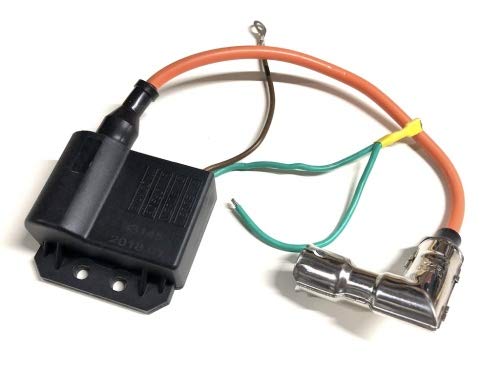 12 Volt Zündspule Zündung Kontaktlos passend für Hercules Prima 2 3 4 5 Sachs 504 505, Kreidler Flory Florett, Puch Maxi, Zündapp C CS GTS KS ZE ZL ZS ZX Mofa Mokick CDI Zündkerzenstecker Zündeinheit von Streetparts24