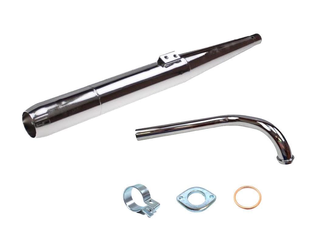 28mm Auspuff Flansch Krümmer Set passend für Kreidler Florett K54 LF RM RMC – Leistungssteigerung, Sportlicher Klang, Inkl. Dichtung, Flanschstück & Schelle 28mm Auspuff Flansch Krümmer Set passend für Kreidler Florett K54 LF RM RMC – Leistungssteigerung, Sportlicher Klang, Inkl. Dichtung, Flanschstück & Schelle von Streetparts24