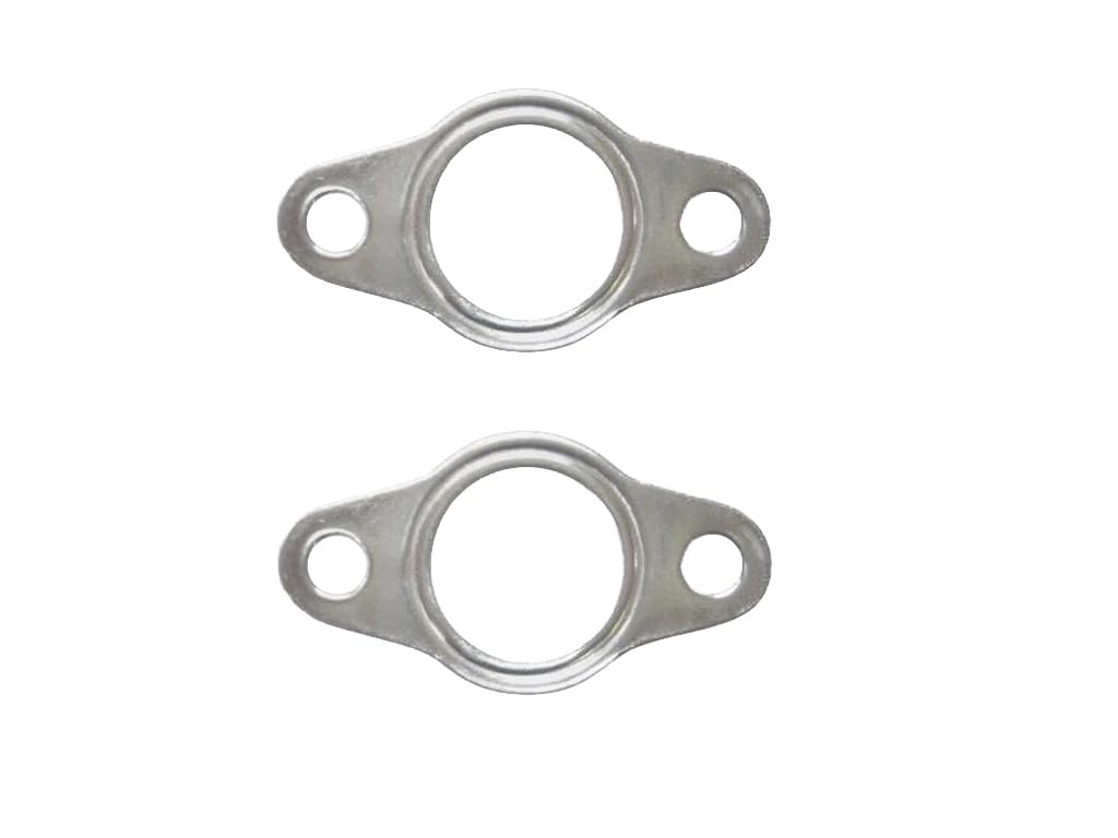 2x Auspuff Krümmer Dichtung passend für Piaggio Ape, Vespa PK S 50 80, Primavera ET3 2T AC 125 – Aluminium Auspuffdichtung für zuverlässige Abdichtung 2x Auspuff Krümmer Dichtung passend für Piaggio Ape, Vespa PK S 50 80, Primavera ET3 2T AC 125 – Aluminium Auspuffdichtung für zuverlässige Abdichtung von Streetparts24