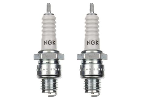2x Zündkerze B6HS 2er Pack Zündkerzen Set 2 Stück kompatibel passend für 6AC W7A W8AC, L10 L7 OE037 L82, W W16FS-U, IWF22, NGK B6HS 4510 von Streetparts24