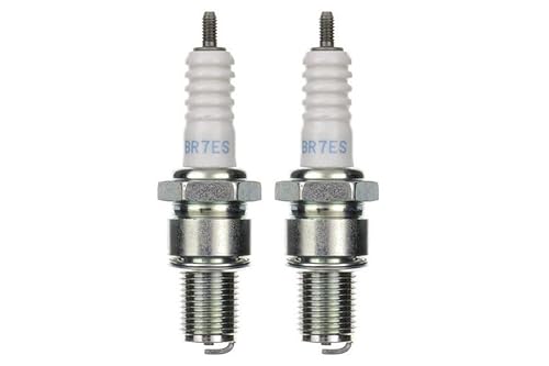 2x Zündkerze BR7ES Zündkerzen Set 2 Stück passend für Roller/Scooter kompatibel passend für: 0242245537 0242245552 0242245812 0242245537 0242245552 0242245812 15 F000KE0P16 W225TR30 W5DC WR5D WR5D+ 2x Zündkerze BR7ES Zündkerzen Set 2 Stück passend für Roller/Scooter kompatibel passend für: 0242245537 0242245552 0242245812 0242245537 0242245552 0242245812 15 F000KE0P16 W225TR30 W5DC WR5D WR5D+ von Streetparts24